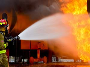 Brandweer voor 1 dag personeelsuitje in STAD