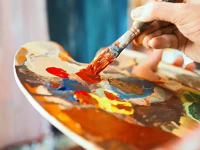 Schilderworkshop als bedrijfsuitje in Zaandam